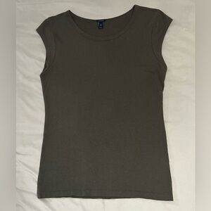 J. Crew Olive Green Tee